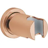 GROHE Rainshower Support de douchette murale - non réglable - rosace ronde - warm sunset 27074da0