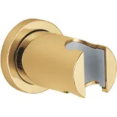 GROHE Rainshower Support de douchette murale - non réglable - rosace ronde - cool sunrise 27074gl0