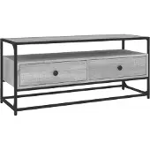 vidaXL Armoire TV Gris Sonoma 100x35x45 cm Bois composite