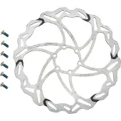 Braking Wfix Batfly 6b Brake Disc Argenté 180 mm
