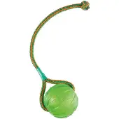 Starmark Jouet Swing n' Fling Chew Ball pour chien - taille M : environ 7 cm de diamètre