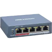 Hikvision DS-3E1309P-EI - Commutateur - intelligent - 8 x 10/100 (PoE+) + 1 x 1000Base-T - de bureau - PoE+ (110 W) - Tension CC