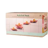 Little Dutch Bath Ball Track Pink circuit à billes pour baignoire 10 m+ 8 pcs