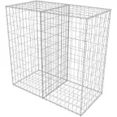 vidaXL Panier de gabion Acier galvanisé 100x50x100 cm
