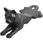 Esschert Design Cale porte en Fonte Chat 16,4x7,5x6,5cm