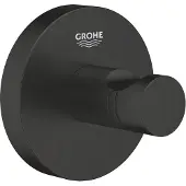 GROHE QuickFix Start - Crochet, noir mat 411732430