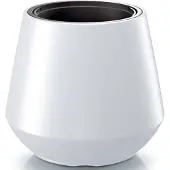 Un 32l Heos Collection 39.5x39.5x35 Cm Flowerpot Argenté