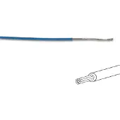 Velleman Fil de montage - Ø 1.4 Mm - 0.2 Mm² - Multicore - Bleu
