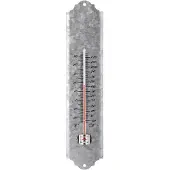 Esschert Design Thermomètre mural Zinc 30 cm OZ10