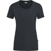 Jako T-shirt femme Organic Stretch , Couleur:anthracite, Taille:36