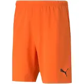 Puma Pantalon de sport 'TeamRise' orange / noir
