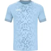 Jako Pixel Maillot Manches Courtes Hommes - Bleu Tendre | Taille: L