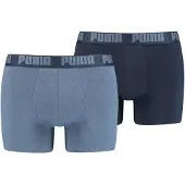 Puma Basic Boxers 2 Units Bleu S Homme