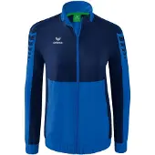 Erima Six Wings Veste De Présentation Femmes - New Royal / New Navy | Taille: 44