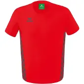 Erima T-Shirt fonctionnel gris foncé / rouge