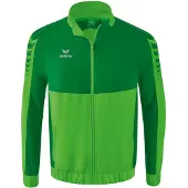 Erima Veste de sport 'Six Wings' gris argenté / vert