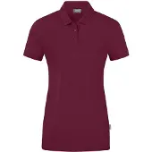Jako Polo Femme Doubletex , Couleur:maroon, Taille:34