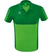 Erima Polo Six Wings Vert/émeraude - XL