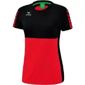 Erima T-shirt Six Wings Rouge/noir - 36