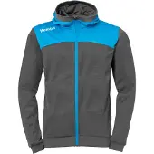 Kempa Vestes d’entraînement azur / gris foncé / blanc