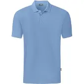 Jako Uni Polo Organic, Couleur:bleu glacier, Taille:XL