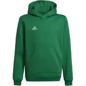Adidas Entrada 22 Hoodie Vert 5-6 Years Enfants