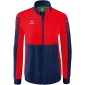 Erima Six Wings Veste De Présentation Femmes - New Navy / Rouge | Taille: 36