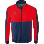Erima Veste de sport bleu marine / rouge clair