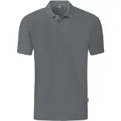 Jako Polo Uni Organic, Couleur:gris pierre, Taille:XL