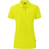 Jako Polo Organic pour femmes, Couleur:citron vert, Taille:38