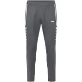 Jako Pantalon de sport gris / blanc