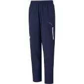 Puma Pantalon de sport bleu marine / gris / blanc