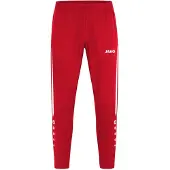 Jako Pantalon de sport 'Power' rouge / blanc