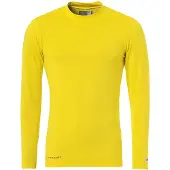 Uhlsport Distinction Colors Long Sleeve Base Layer Jaune 13-14 Years Garçon