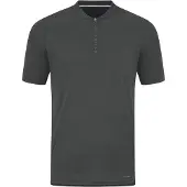 Jako Polo unie Pro Casual, Couleur:gris cendré, Taille:M