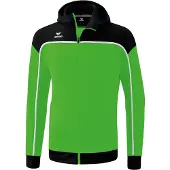 Erima Change Veste D'entraînement À Capuche Hommes - Green / Noir / Blanc | Taille: XXL