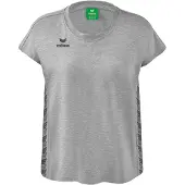 Erima T-shirt Essential Team Gris Clair Chiné/Gris Ardoise - 40