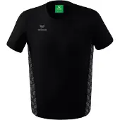 Erima T-shirt Essential Team Noir/gris ardoise Junior - 152