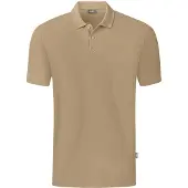 Jako Polo Uni Organic, Couleur:sable, Taille:XXL
