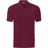 Jako Polo Uni Organic, Couleur:maroon, Taille:XL