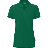Jako Polo Organic pour femmes, Couleur:vert, Taille:38
