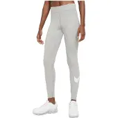 Nike Leggings 'Essential' gris chiné / blanc