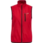 Newline Gilet de sport gris / rouge foncé / noir
