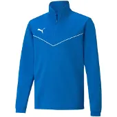 Puma Sweat de sport 'TeamRise' bleu / blanc