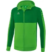 Erima Veste d'entraînement Six Wings avec capuche vert/émeraude - XXXL