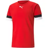 Puma Maillot 'TeamRISE' rouge / noir / blanc