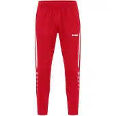 Jako Pantalon de sport rouge / blanc