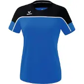 Erima T-shirt fonctionnel bleu / noir / blanc