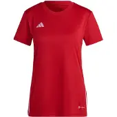 Adidas T-shirt fonctionnel 'Tabela 23' lie de vin / blanc