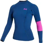 Mystic Lunar Vest Long Sleeve Thermal T-shirt Bleu XS Femme
